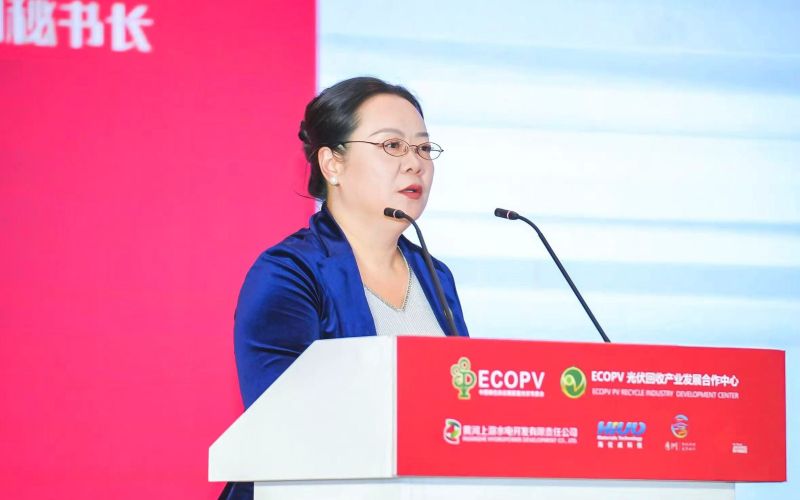 中國綠色供應(yīng)鏈聯(lián)盟呂芳：光伏回收高峰在即，責(zé)任主體有待明確