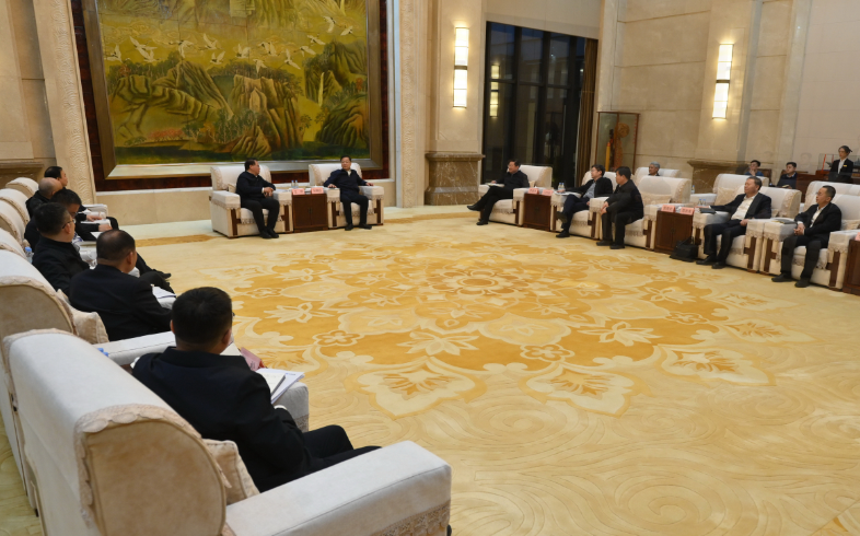 淄博市委書記馬曉磊會見華能山東發(fā)電公司董事長王栩、總經理周亮