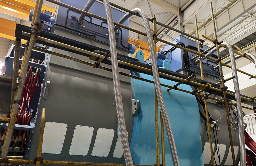 重磅！東方風電18.X兆瓦海上永磁半直驅(qū)風力發(fā)電機通過背靠背型式試驗