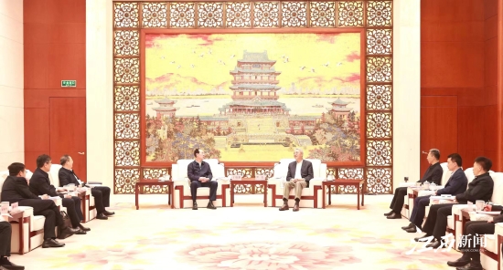 中國電建黨委書記、董事長丁焰章拜會江西省委書記尹弘