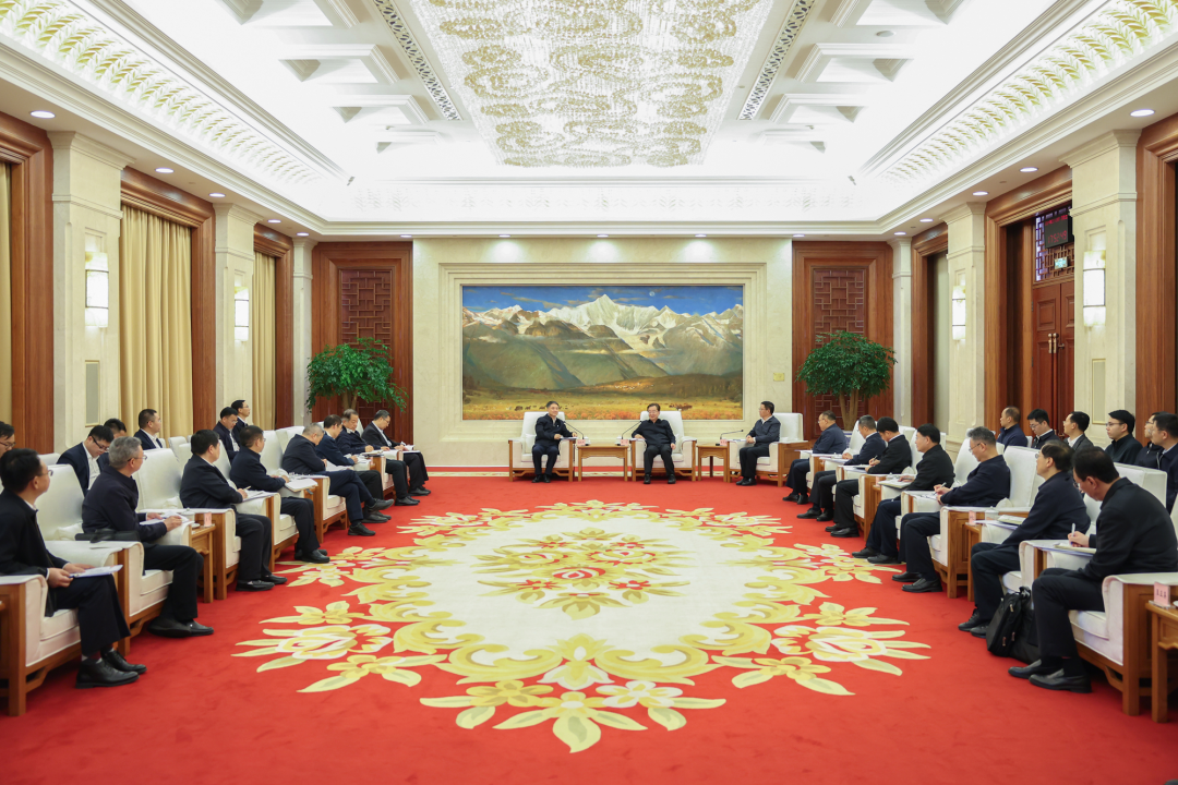 華能集團(tuán)黨組書記、董事長溫樞剛拜會(huì)云南省委書記王寧、省長王予波