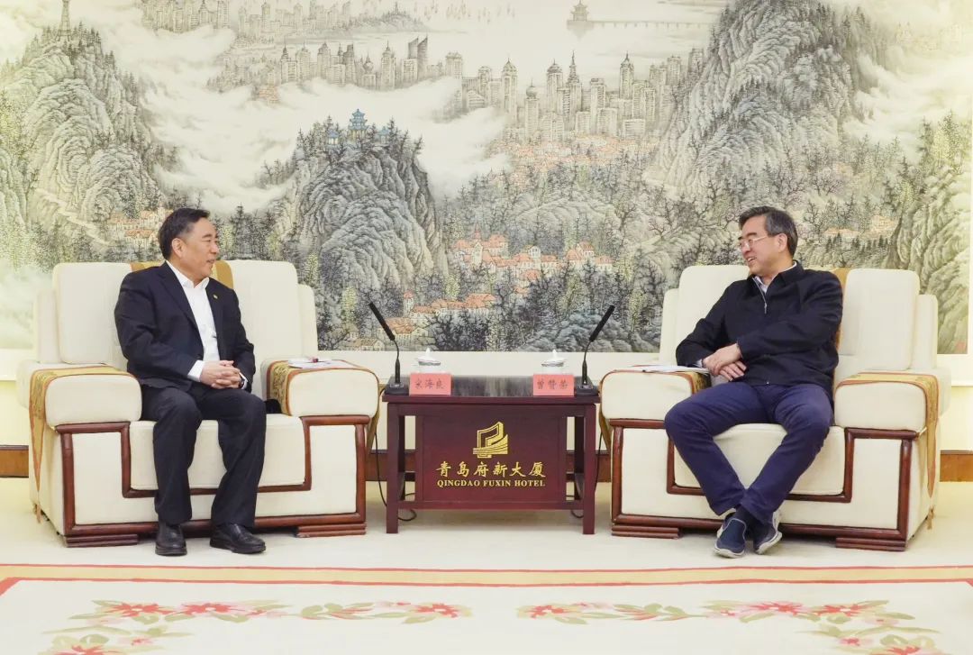 中國能建黨委書記、董事長宋海良拜會(huì)山東省委常委、青島市委書記曾贊榮