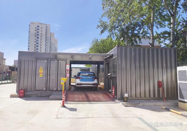 石家莊首座出租車(chē)換電站投入使用!今年還將建成4座!