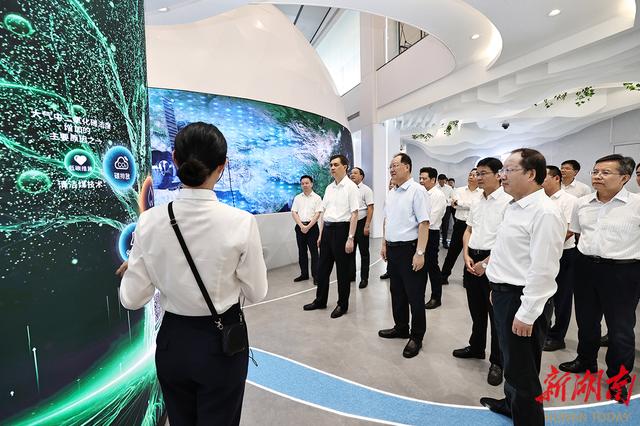 湖南省委副書記、省長毛偉明調(diào)研新型電力系統(tǒng)建設情況