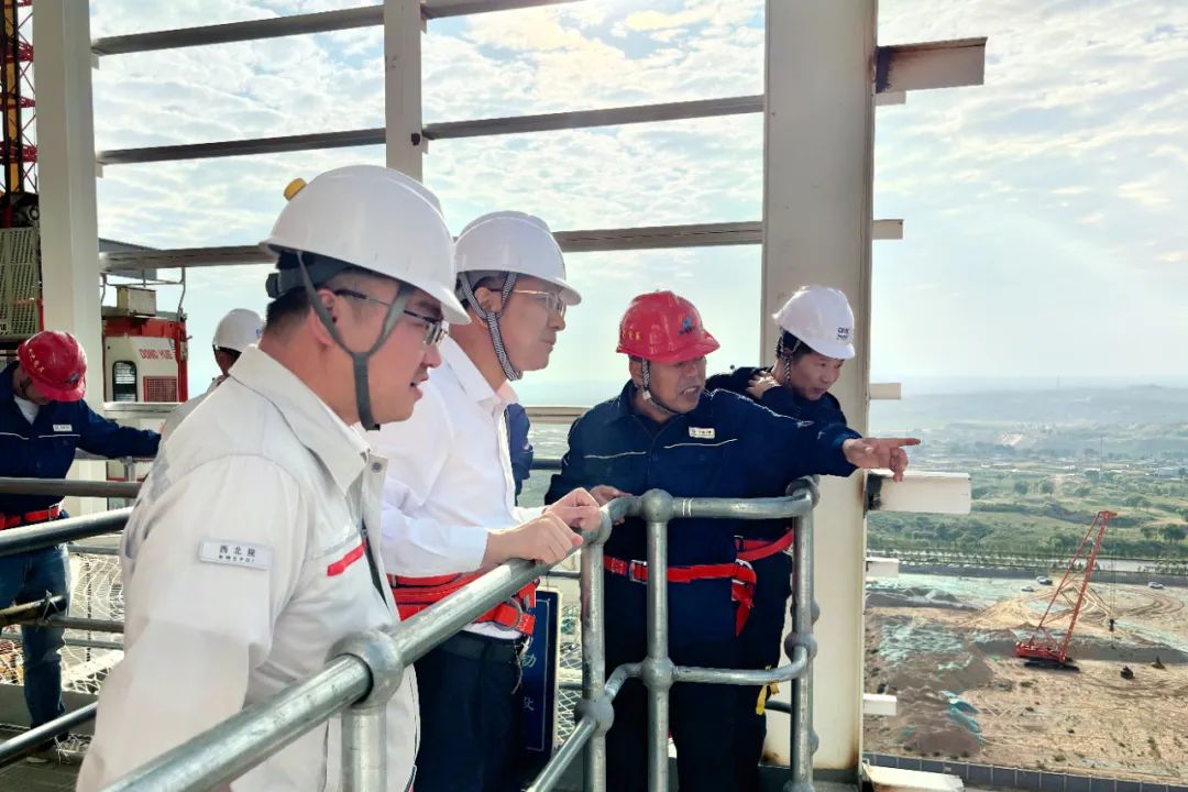 中國能建黨委副書記、總經(jīng)理倪真赴陜西榆林工程項(xiàng)目開展“四不兩直”安全督導(dǎo)