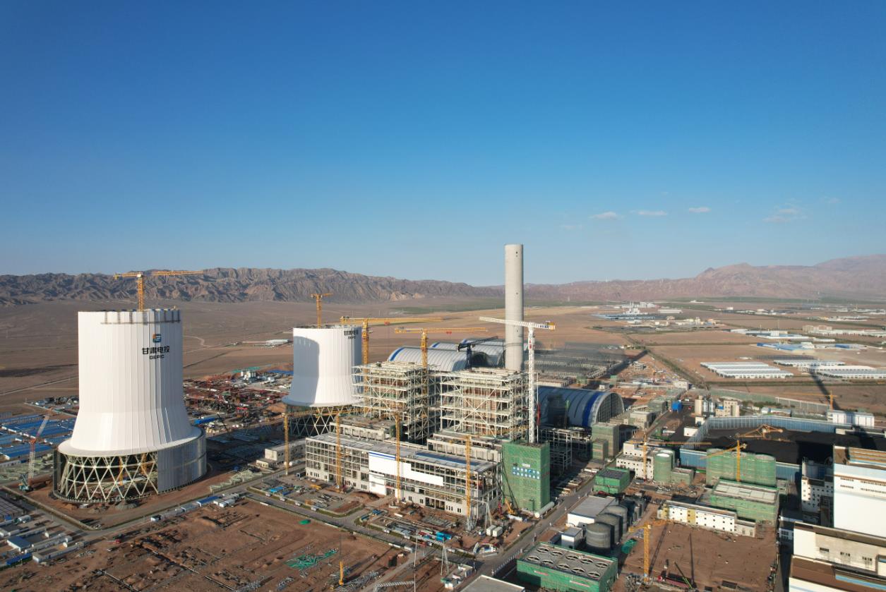 甘肅電投張掖百萬電廠3、4號機組DCS一次受電成功