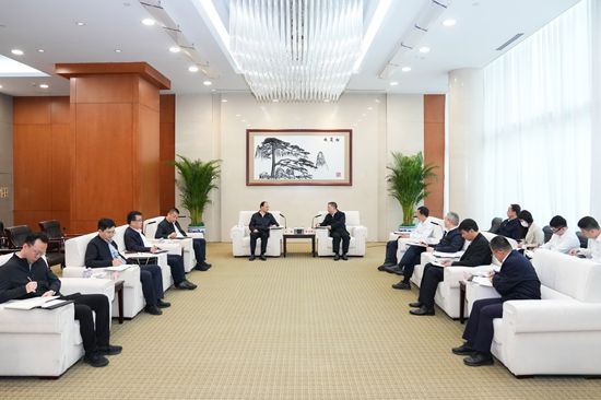 華能集團總經(jīng)理、黨組副書記張文峰會見甘肅省副省長王鈞