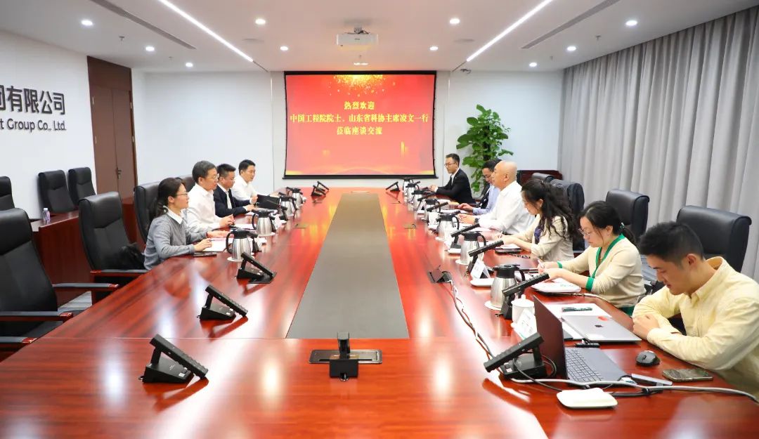 中國電氣裝備黨委書記、董事長李洪鳳會見中國工程院院士、山東省科協(xié)主席凌文