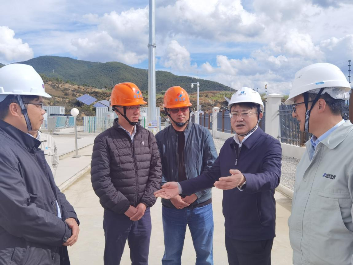 華能瀾滄江公司黨委書記、董事長孫衛(wèi)到小灣電站開展安全督導(dǎo)檢查并調(diào)研