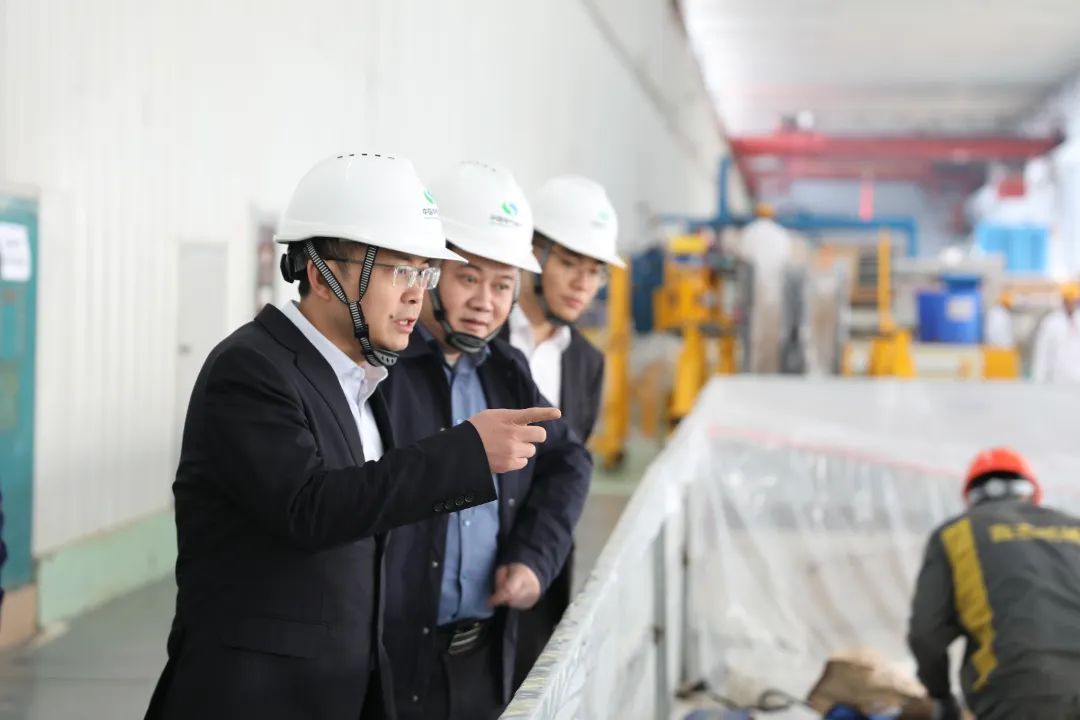 中國西電黨委副書記、總經(jīng)理朱琦琦到所屬企業(yè)調(diào)研