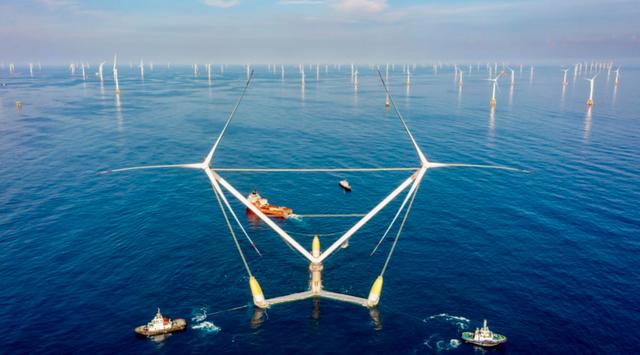 全球最大漂浮式風(fēng)電平臺(tái)“明陽天成號”正式投運(yùn)