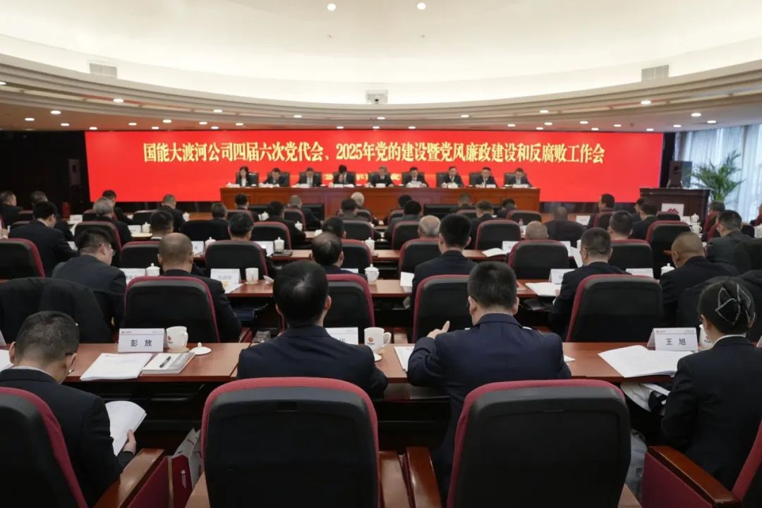 國能大渡河公司召開四屆第六次黨代會、2025年黨的建設(shè)暨黨風(fēng)廉政建設(shè)和反腐敗工作會
