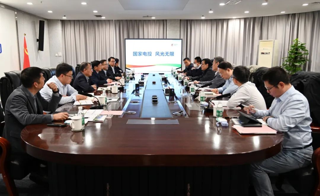 黃河水電公司黨委書記、董事長姚小彥會見國核電力院黨委書記、董事長李啟釗