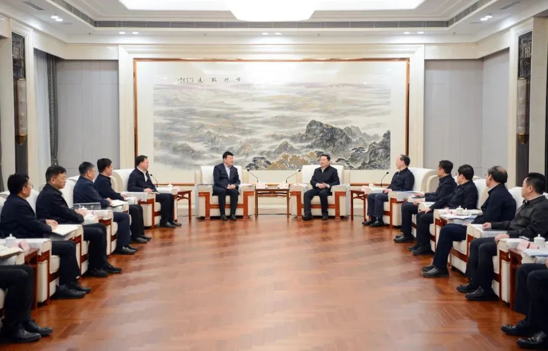 大唐集團黨組書記呂軍、總經(jīng)理張傳江拜會遼寧省委書記郝鵬、省長李樂成