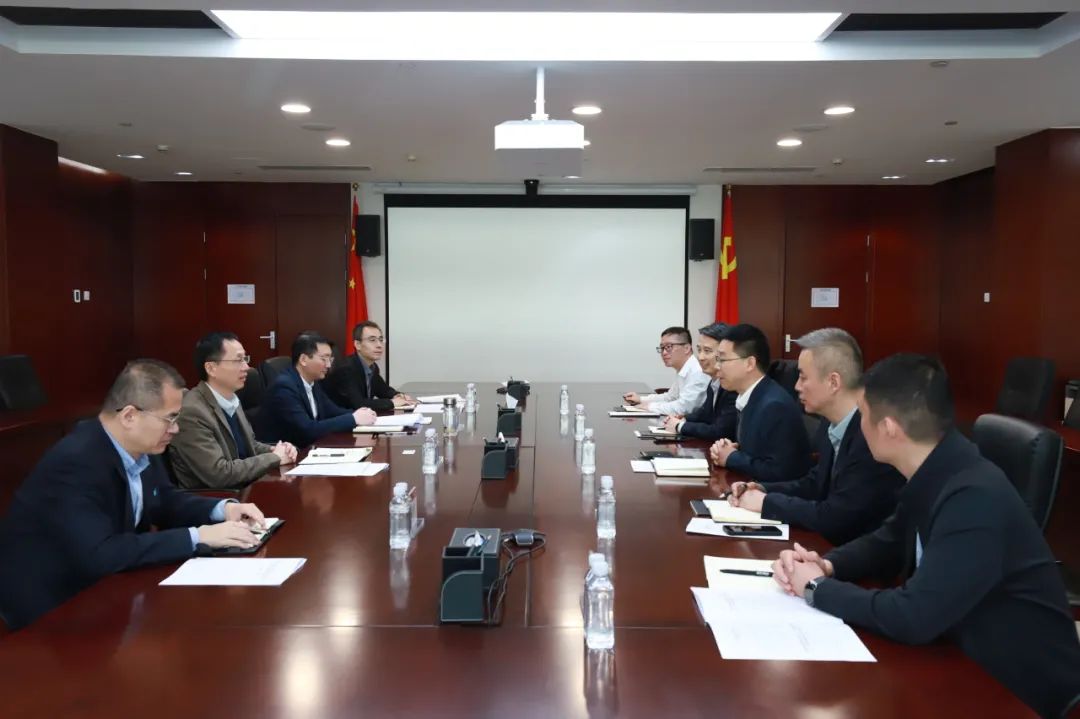 華電物資公司總經理葉德杰會見亨通電力產業(yè)集團副總裁王新國一行