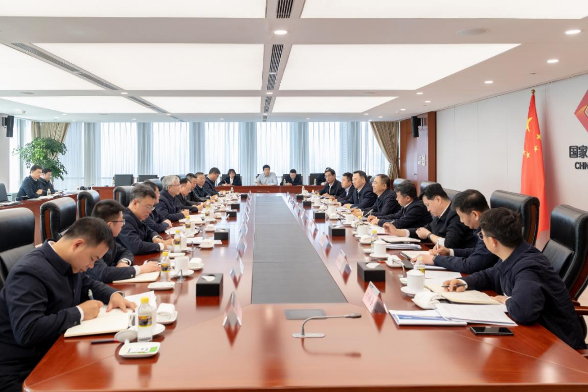國家能源集團董事長鄒磊與東方電氣集團總經(jīng)理張彥軍會談