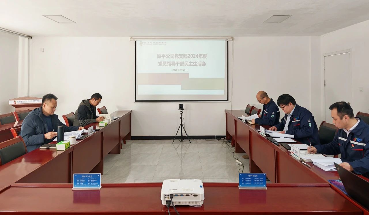 國家電投山西公司所屬單位召開2024年度黨員領(lǐng)導(dǎo)干部民主生活會(huì)