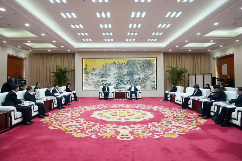 中國(guó)能建黨委書(shū)記、董事長(zhǎng)宋海良拜會(huì)安徽省委副書(shū)記、省長(zhǎng)王清憲