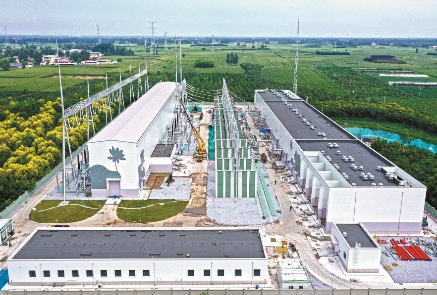 河北500千伏雄安變電站建設(shè)有序推進